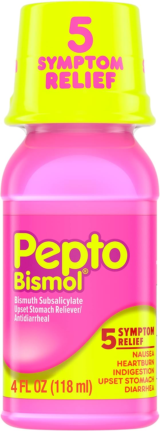 Pepto-Bismol:5 Symptom Relief