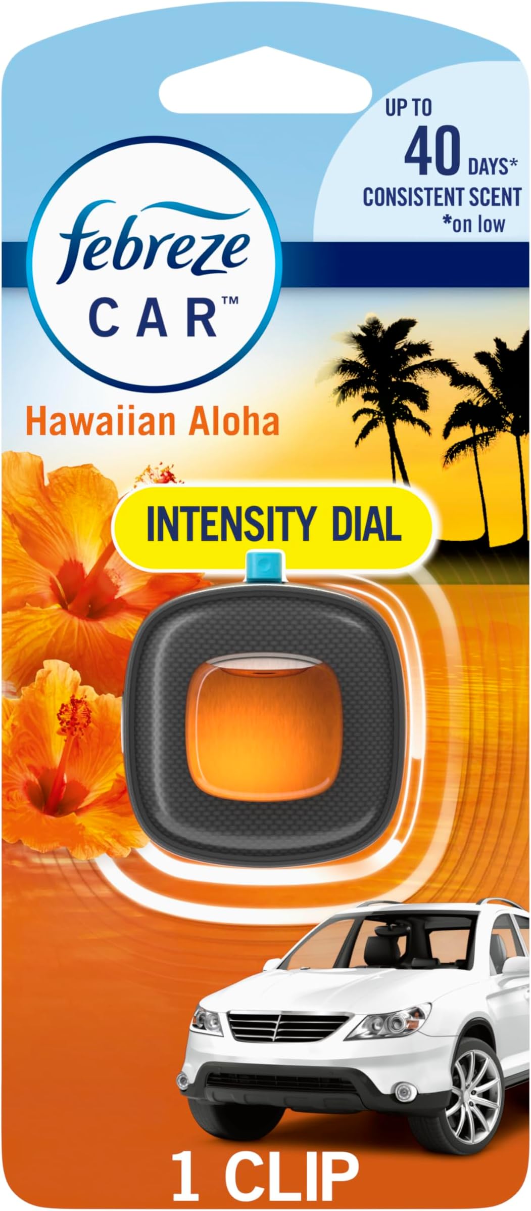 Febreze Car Clips Hawaiian Aloha