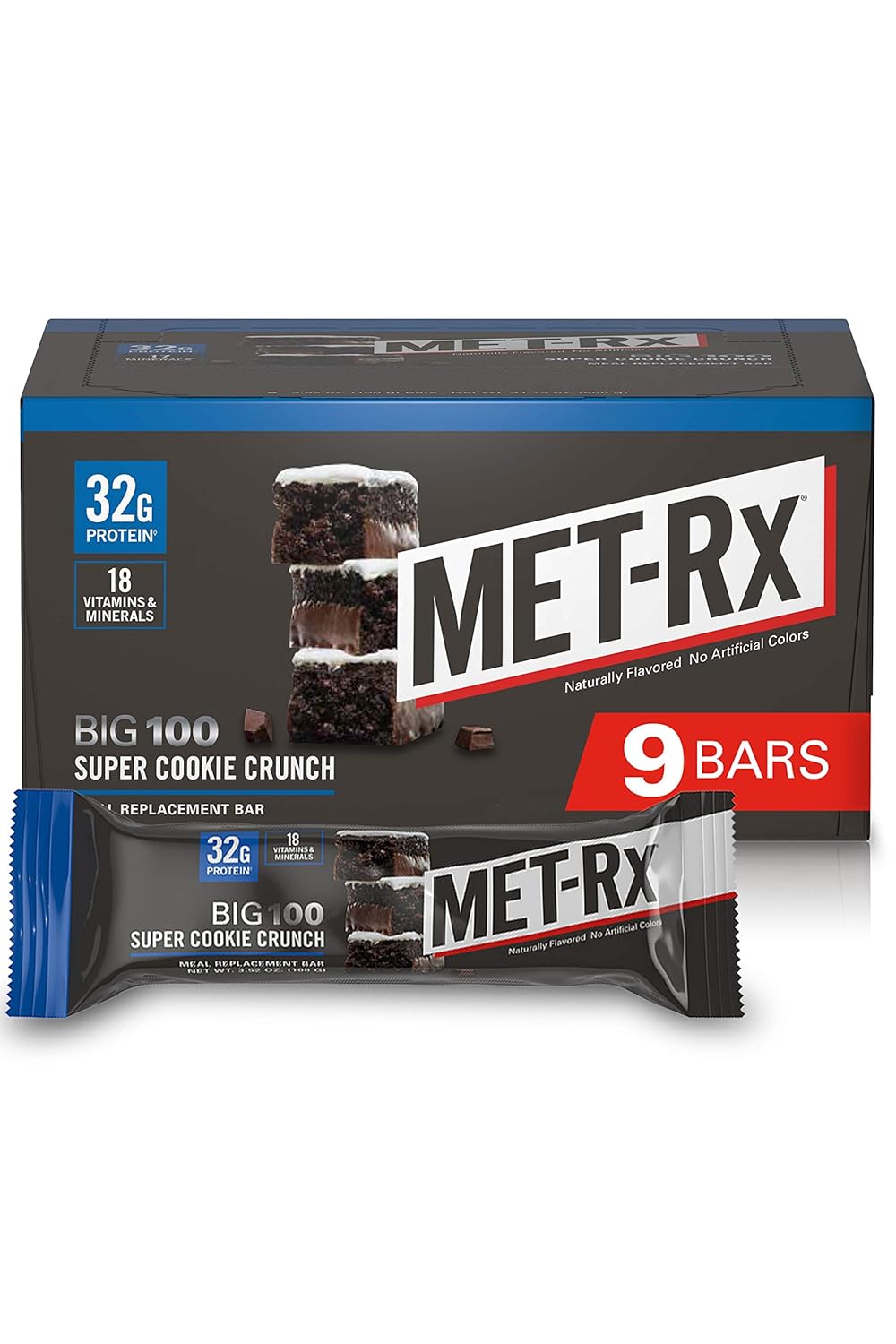 MET-Rx:Meal Replacement Bar, Super Cookie Crunch
