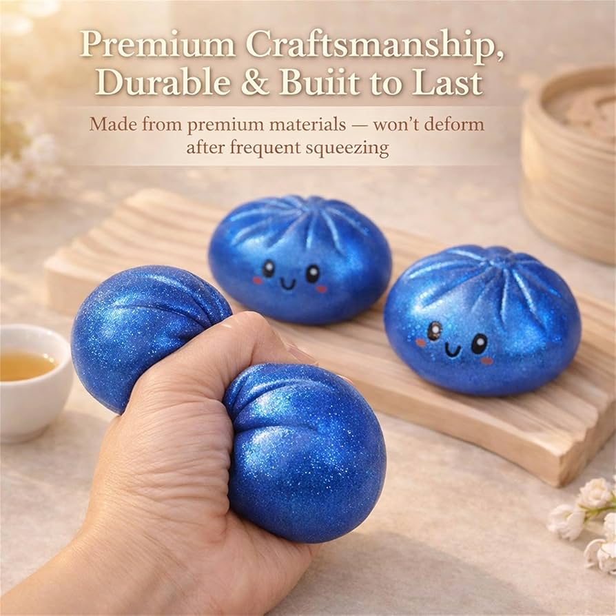 Rainbow Mystery Glitter Dumplings