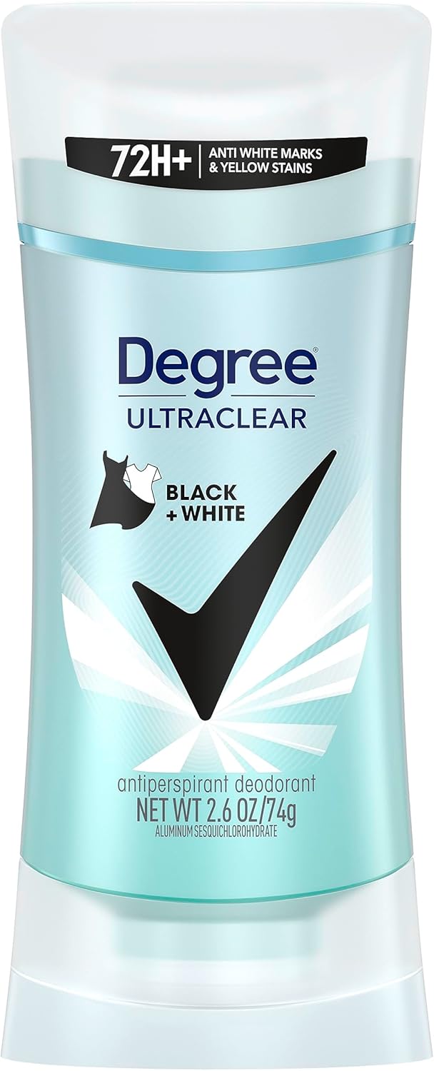 Degree Women Ultra Clear Black + White Pure Clear