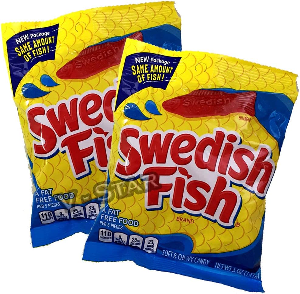 Swedish Fish Bags:Original Soft & Chewy