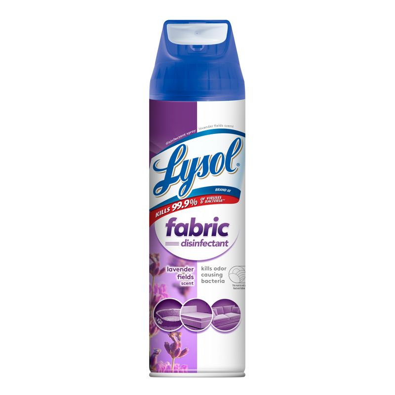 Lysol Fabric Disinfection Lavender