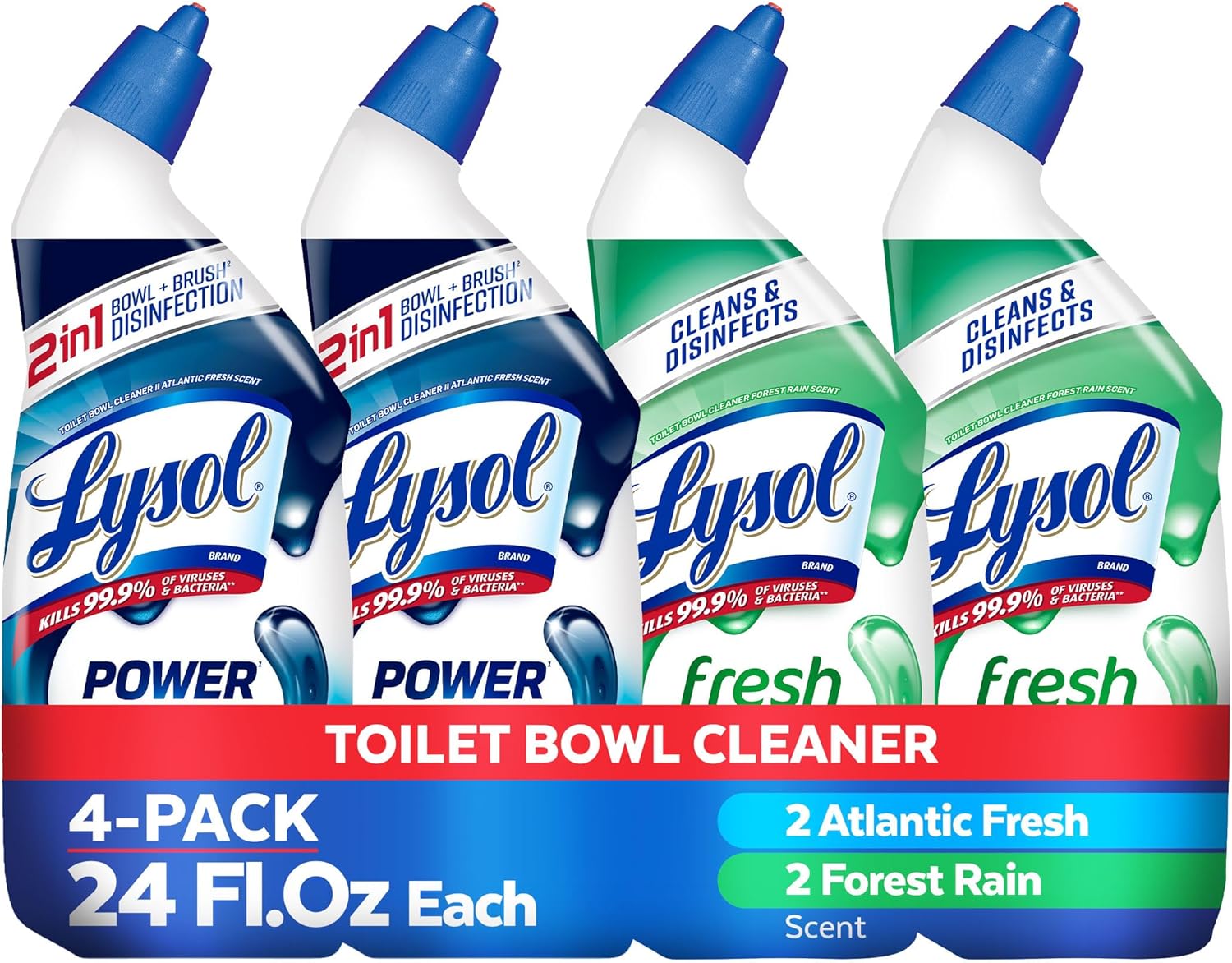 Lysol Cling Gel Toilet Bowl Cleaner Country Scent - 24 oz