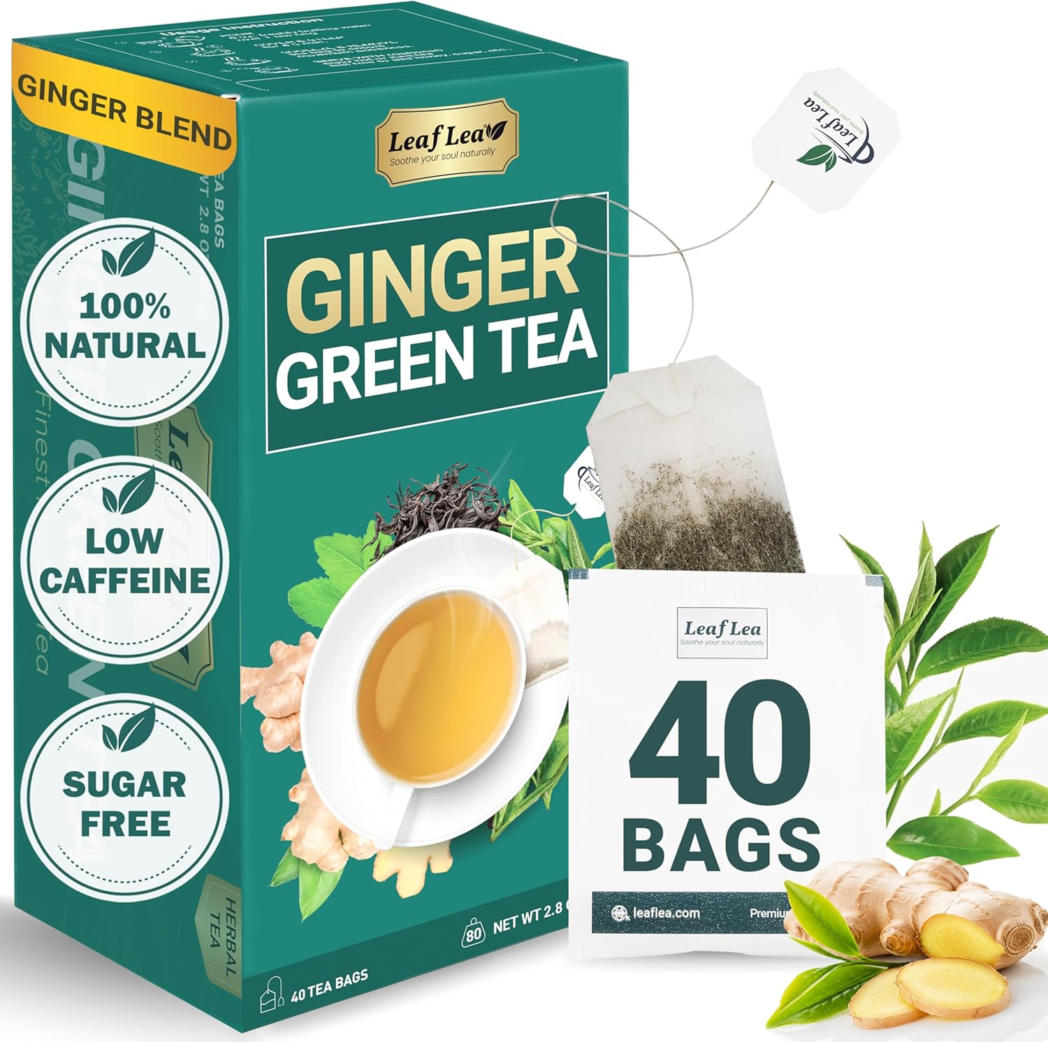 Tazo Organic Green Ginger Tea