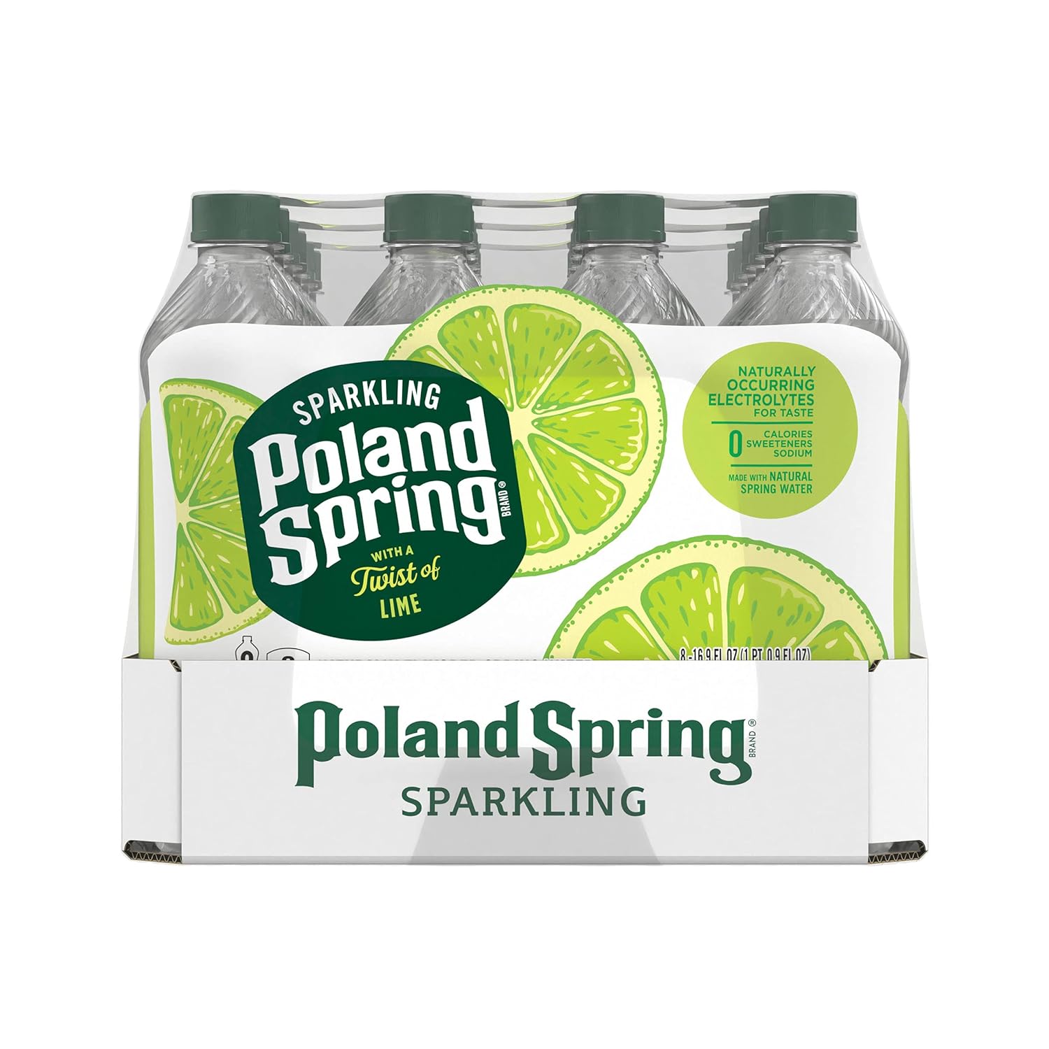 Poland Spring Lime Sparkling Water