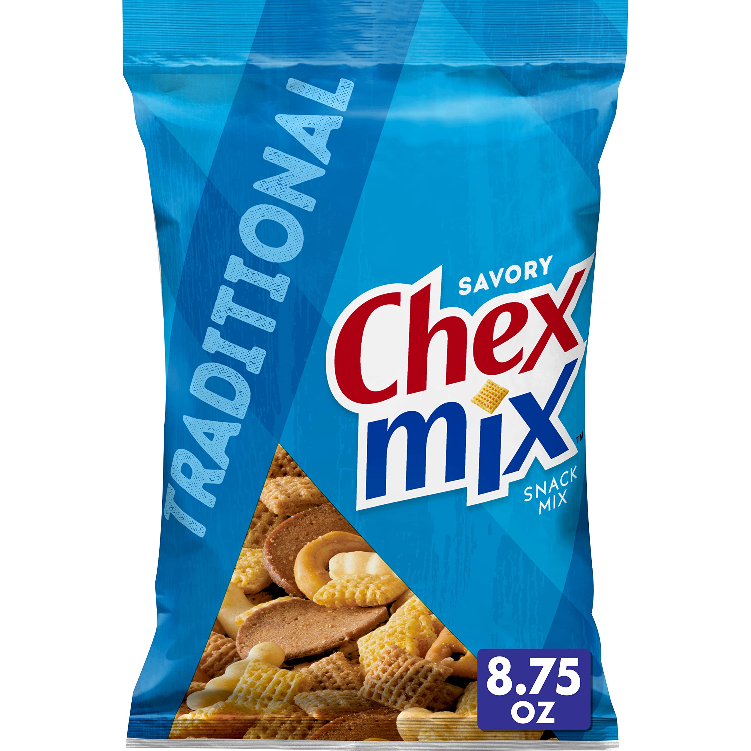 Chex Mix Traditional Savory Snack Mix - 8 oz Bag