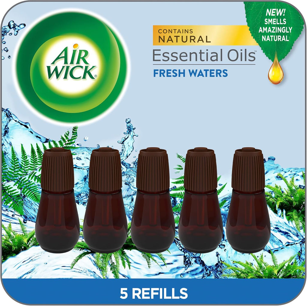 Air Wick Essential Oils Apple Cinnamon Medley Refills - 2 Pack