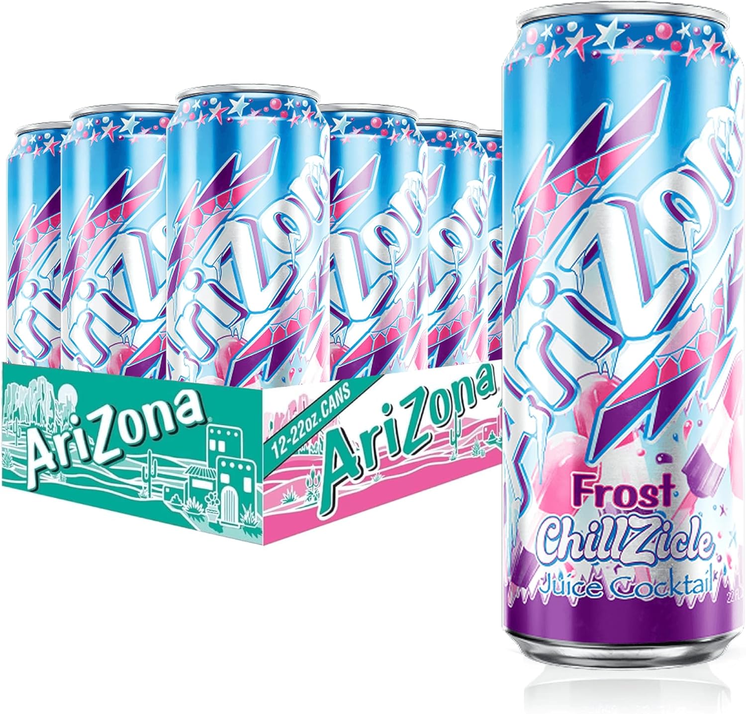 Arizona Frost Chillzicle Berry Punch - 22 fl oz Can