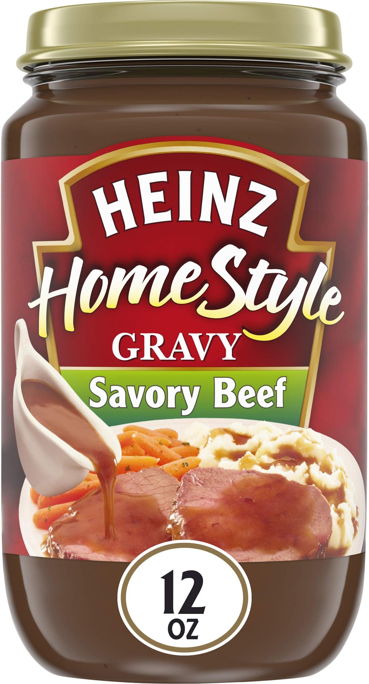 Heinz HomeStyle Savory Beef Gravy - 12 oz Jar