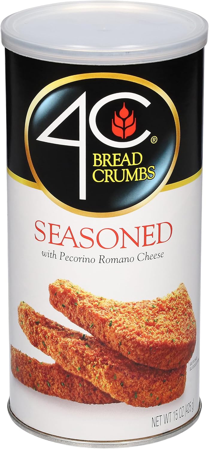 4C Seasoned Bread Crumbs - 15 oz Canister