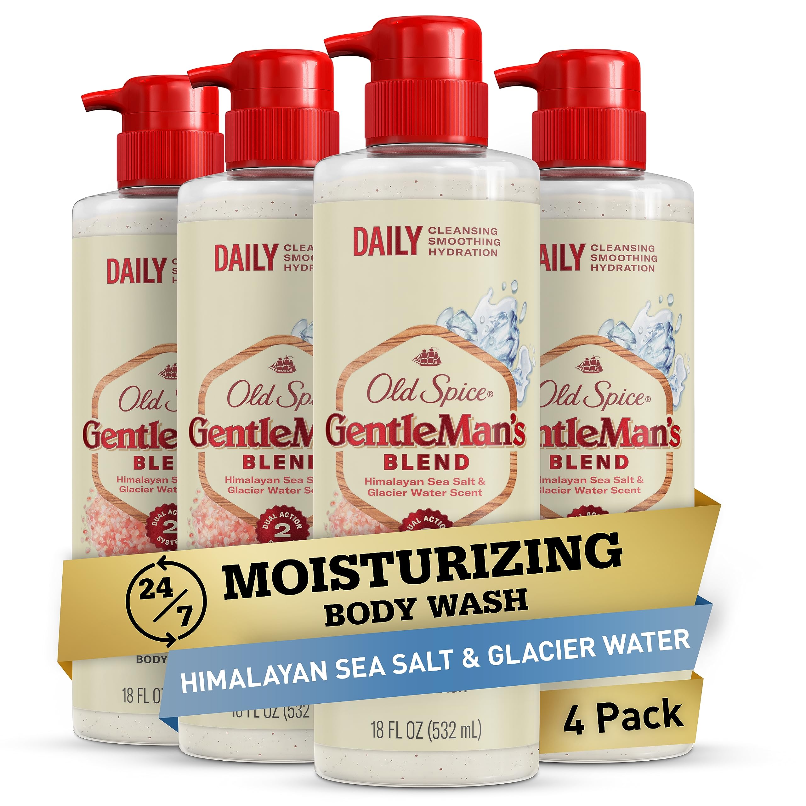 Old Spice GentleMan Exfoliating Body Wash - 18 oz