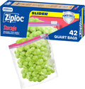 Ziploc Quart Storage Bags with Grip 'n Seal - 20 Count