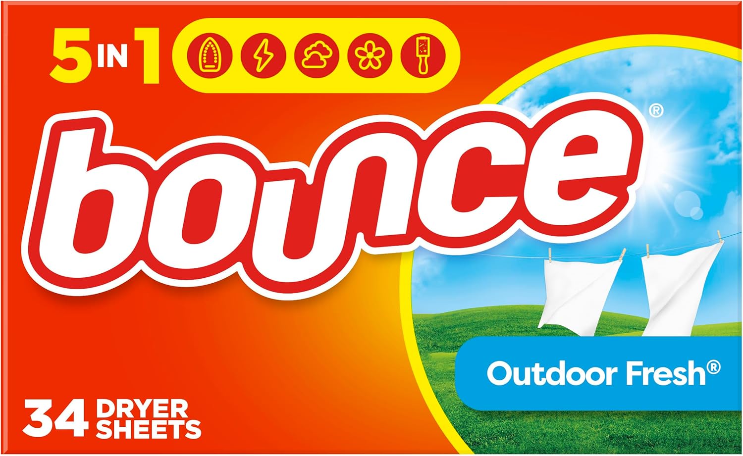 Bounce Outdoor Fresh Dryer Sheets - 34 Sheets