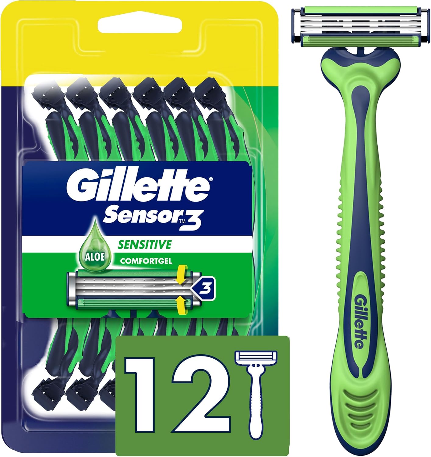 Gillette Sensor 3 Disposable Razors