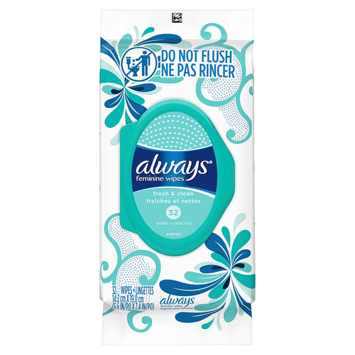 Always Feminine Wipes Fresh Scent - 32 Wipes