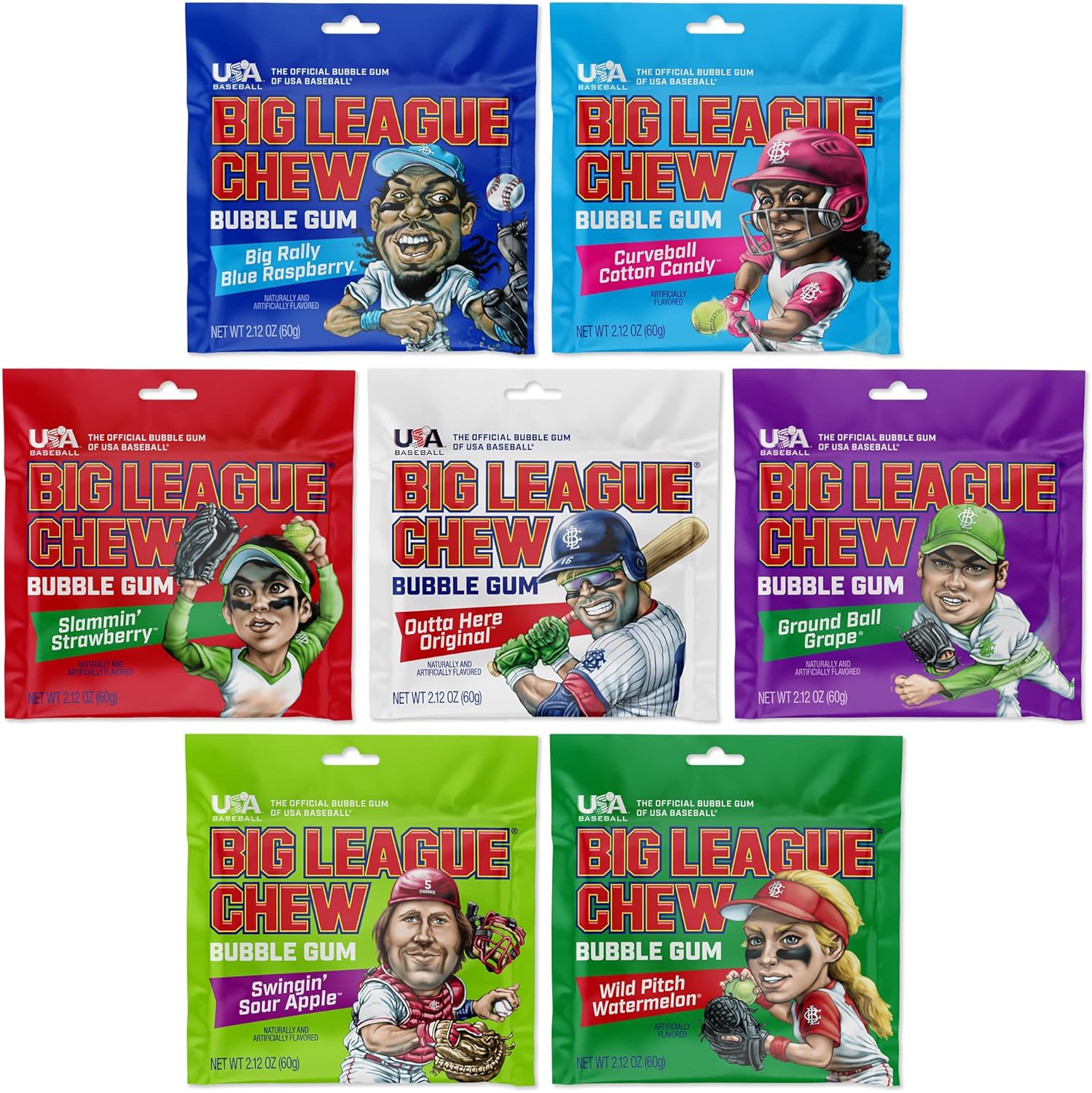 Big League Chew Tropical