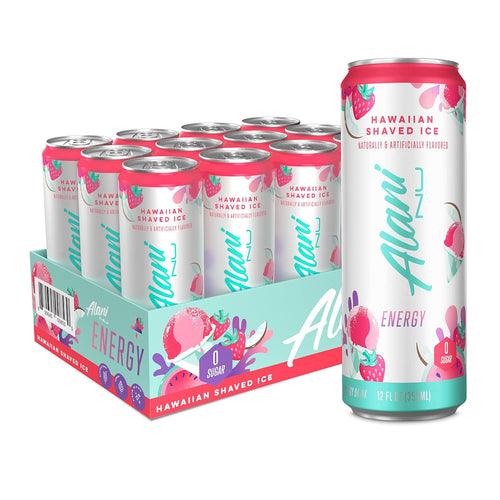 Alani Nu Energy Drink Hawaiian Shaved Ice - 12 fl oz Can