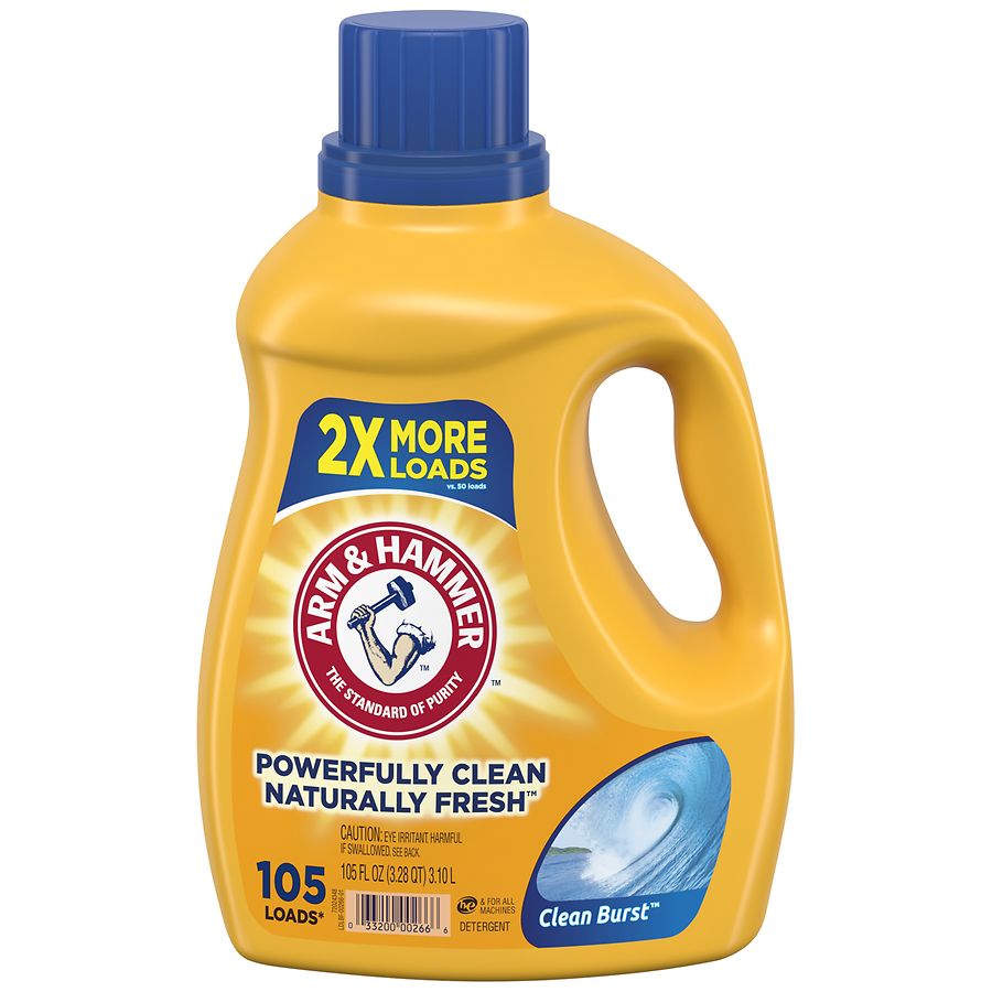 Arm & Hammer Liquid Laundry Detergent Vibrantly Fresh - 50 fl oz
