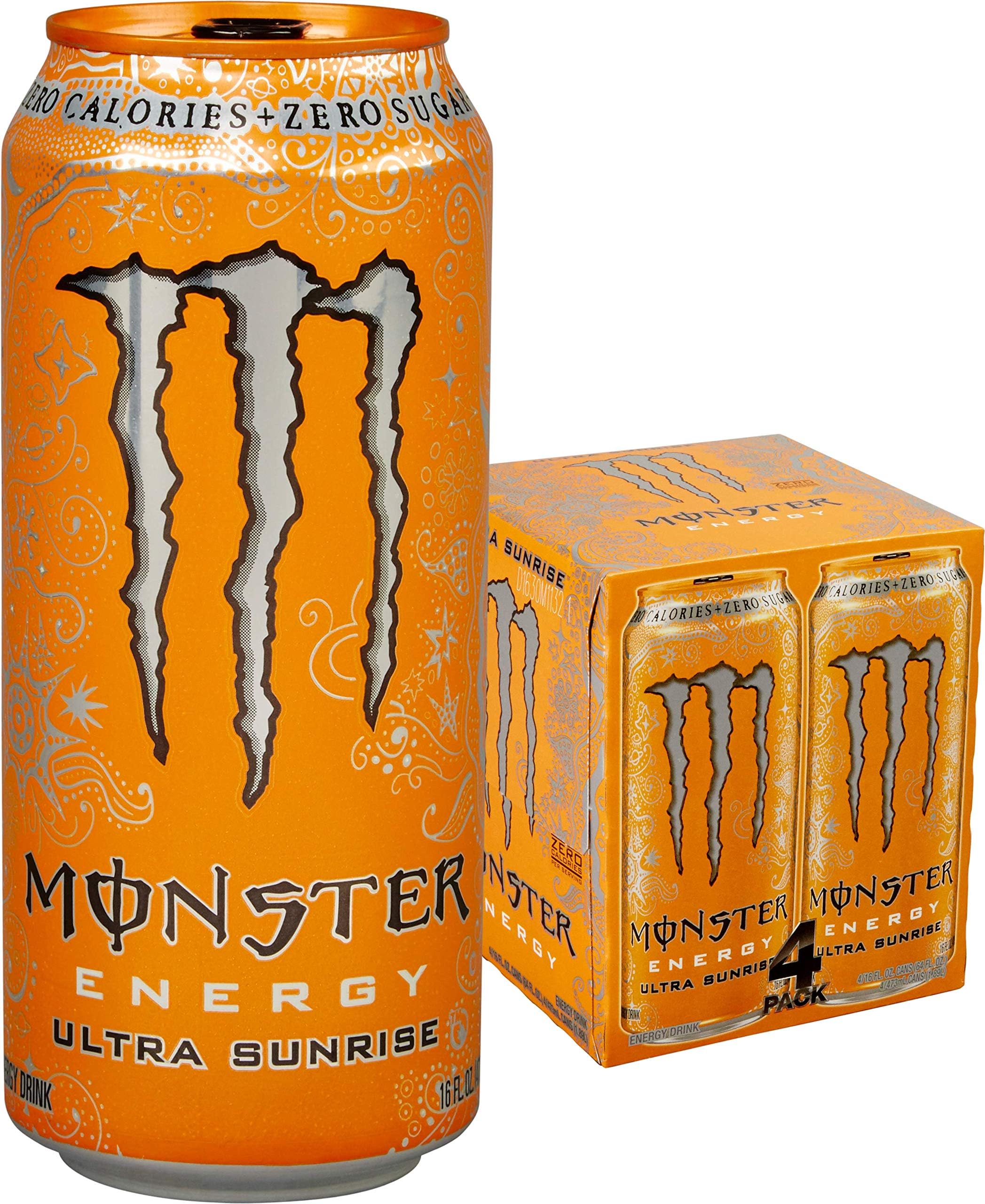 Monster Energy Ultra Sunrise Energy Drink - 16 fl oz