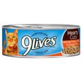 9 Lives Hearty Cuts with Turkey, Chicken & Cheese in Gravy Cat Food - 5.5 oz