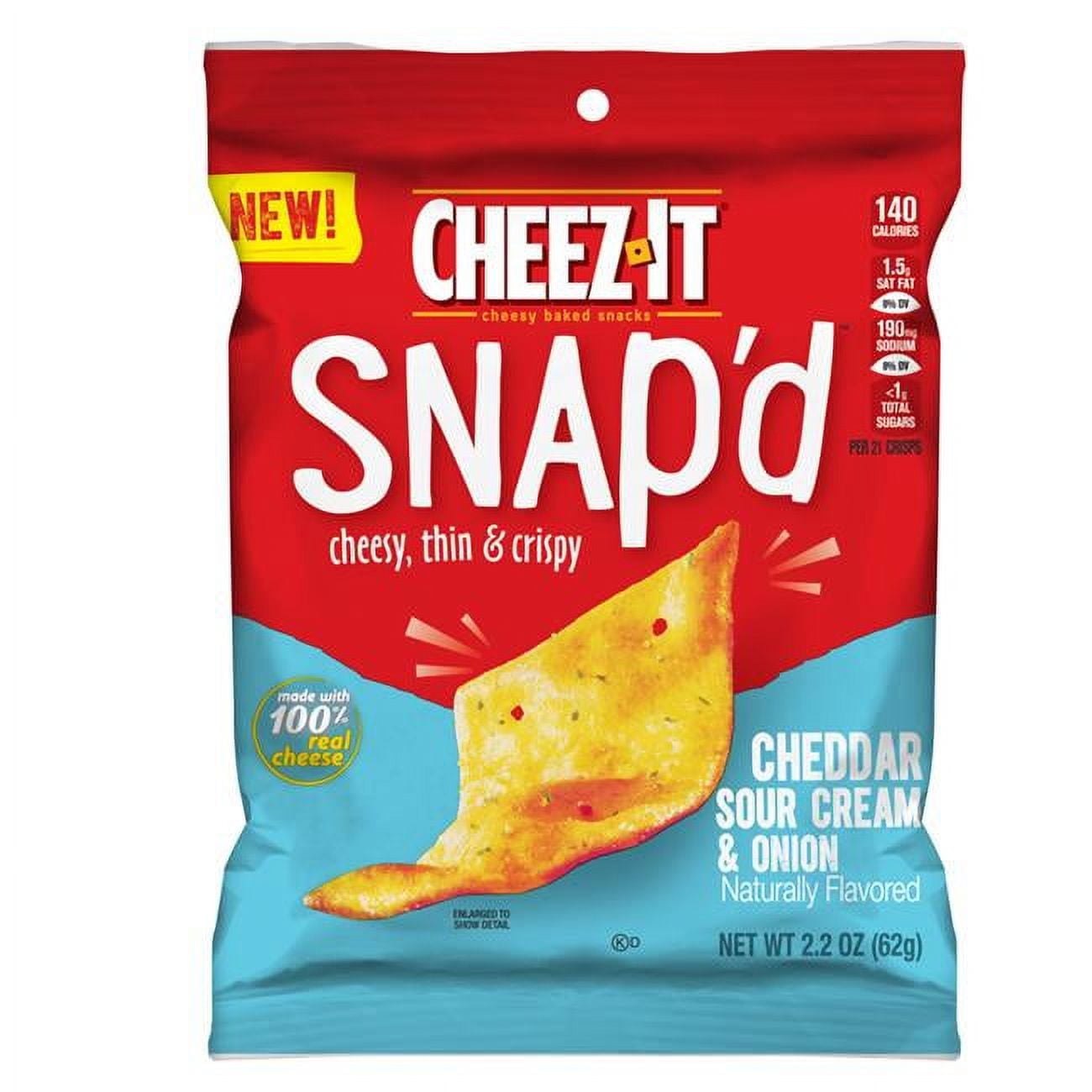 Snap'd Chedder Sour Cream & Onion
