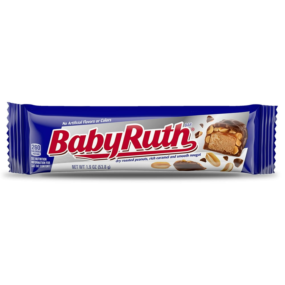 Baby Ruth Chocolate Peanut Nougat Candy Bar - 1.9 oz