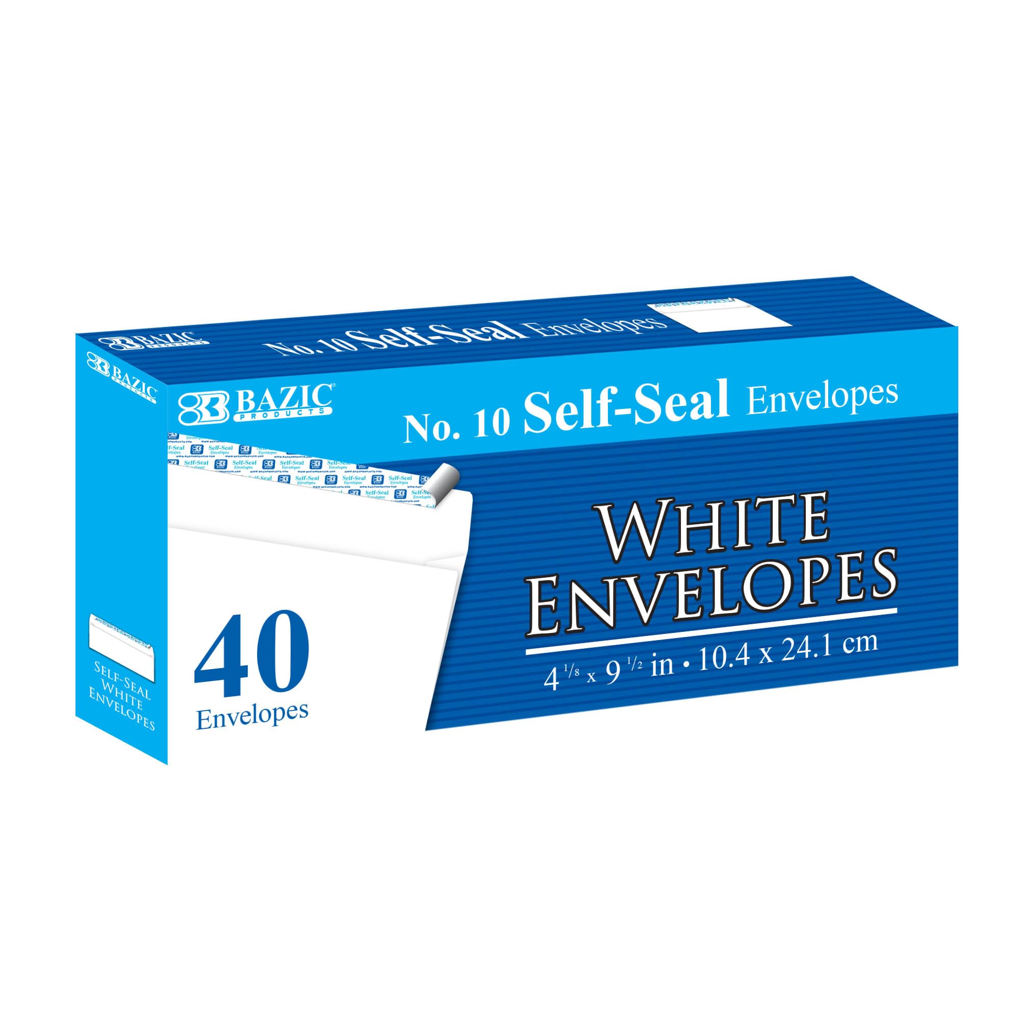 Bazic White Enelopes