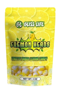 Bliss Dried Freeze Dried Lemon Candy