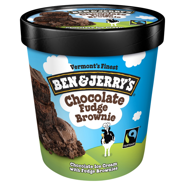 Ben & Jerrys Chocolate Fudge Brownie Ice Cream - 1 Pint