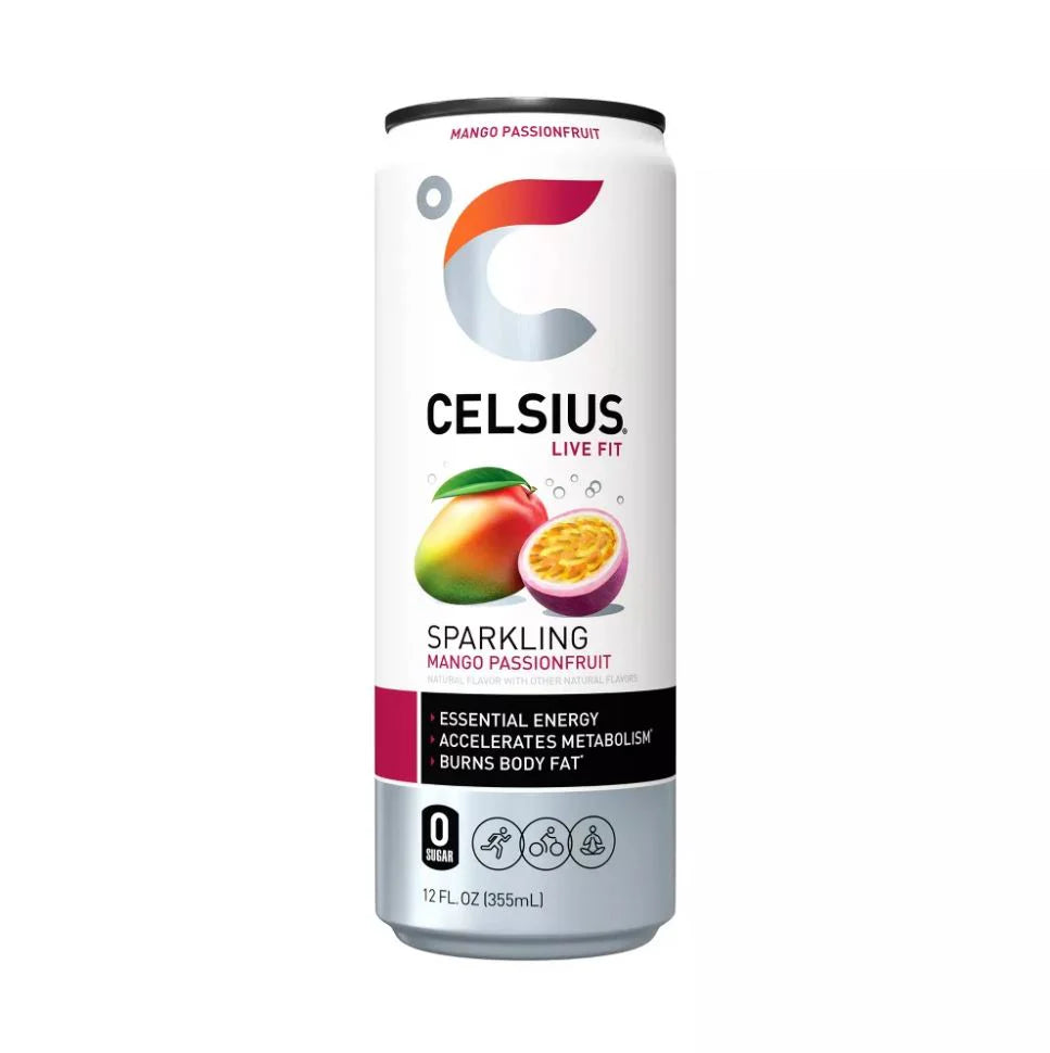 Celsius Live Fit Sparkling Mango Passion Fruit