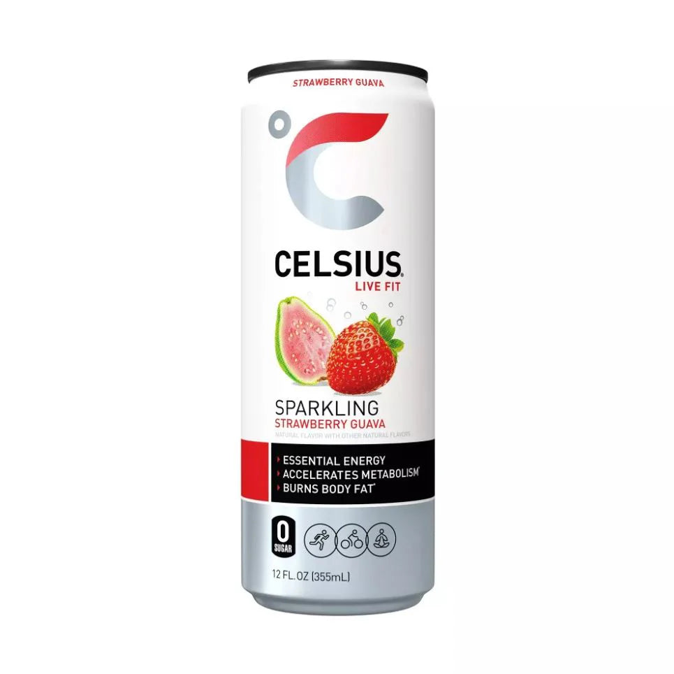 Celsius Live Fit Sparkling Strawberry Guave
