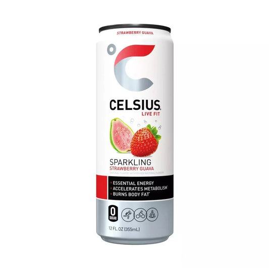 Celsius Live Fit Sparkling Strawberry Guave