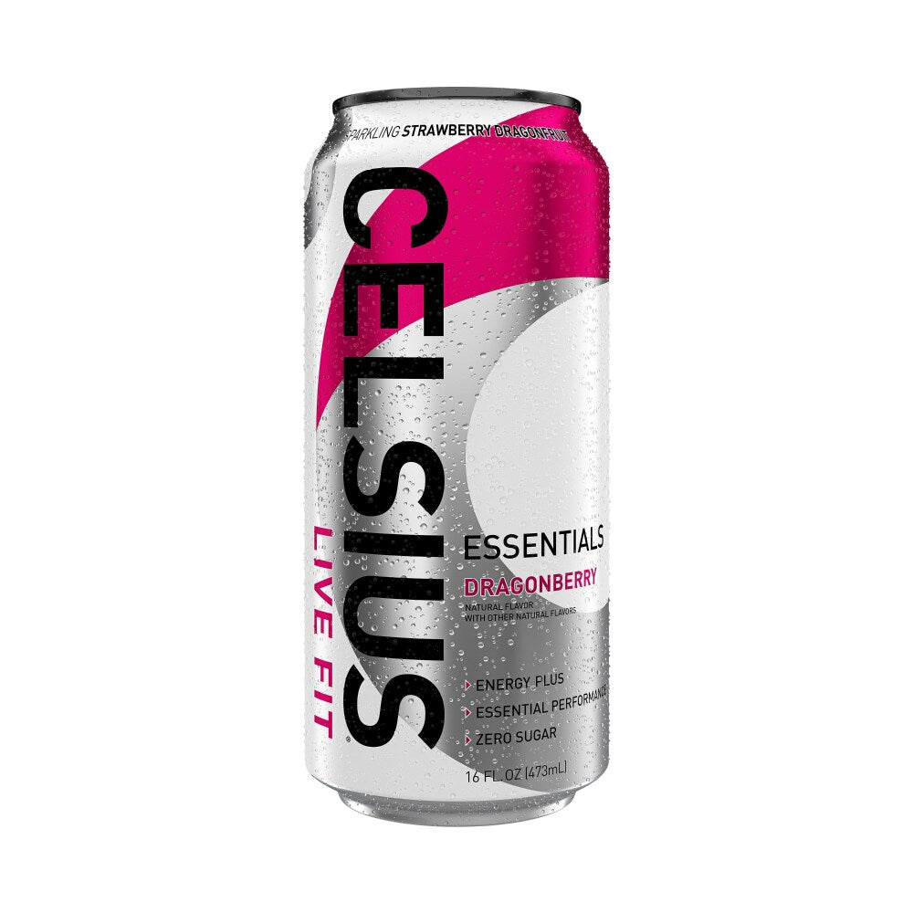 Sparkling Strawberry Dragonfruit Celsius Can