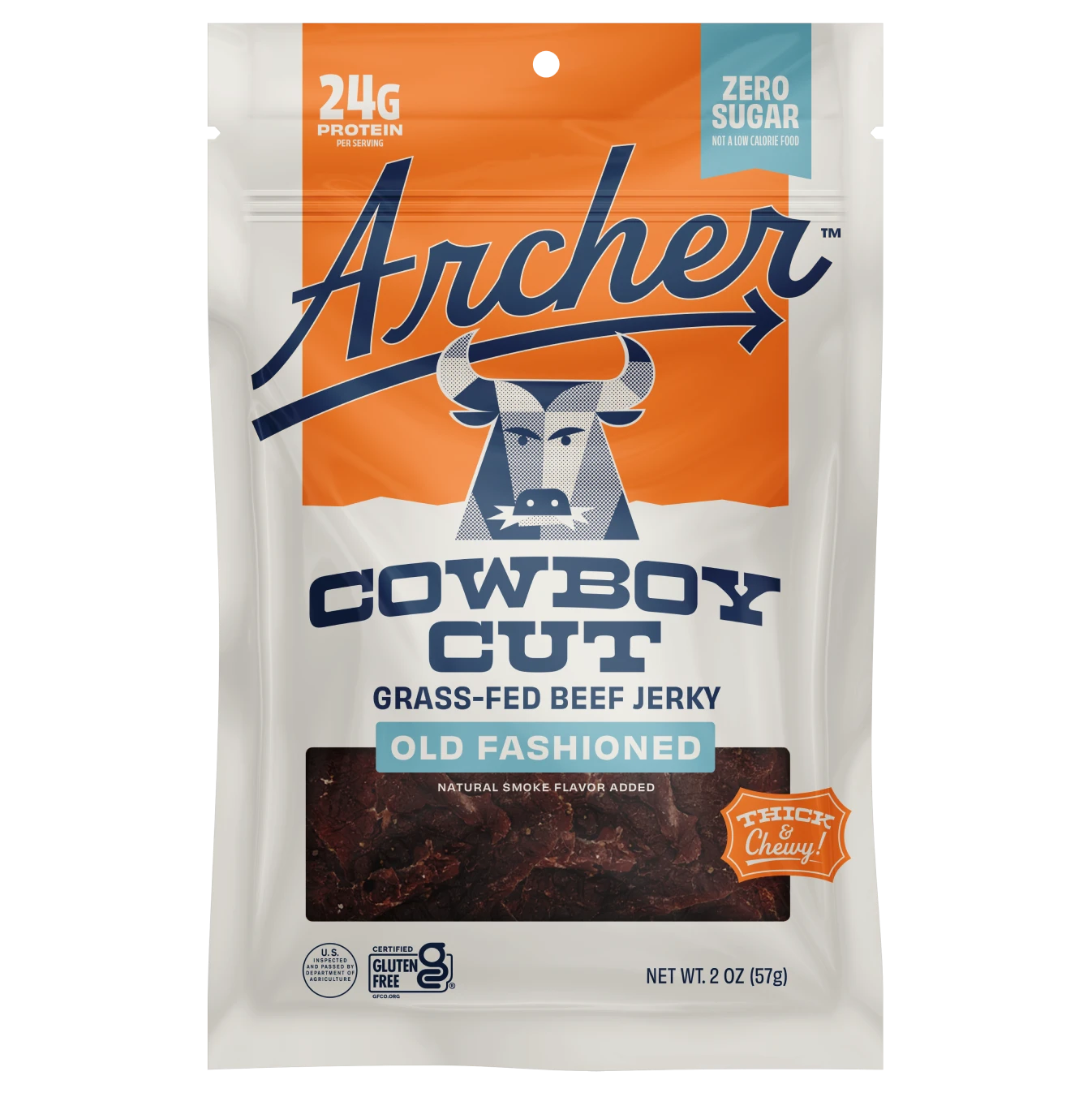 Archer Old Fashioned Beef Jerky - 2.5 oz
