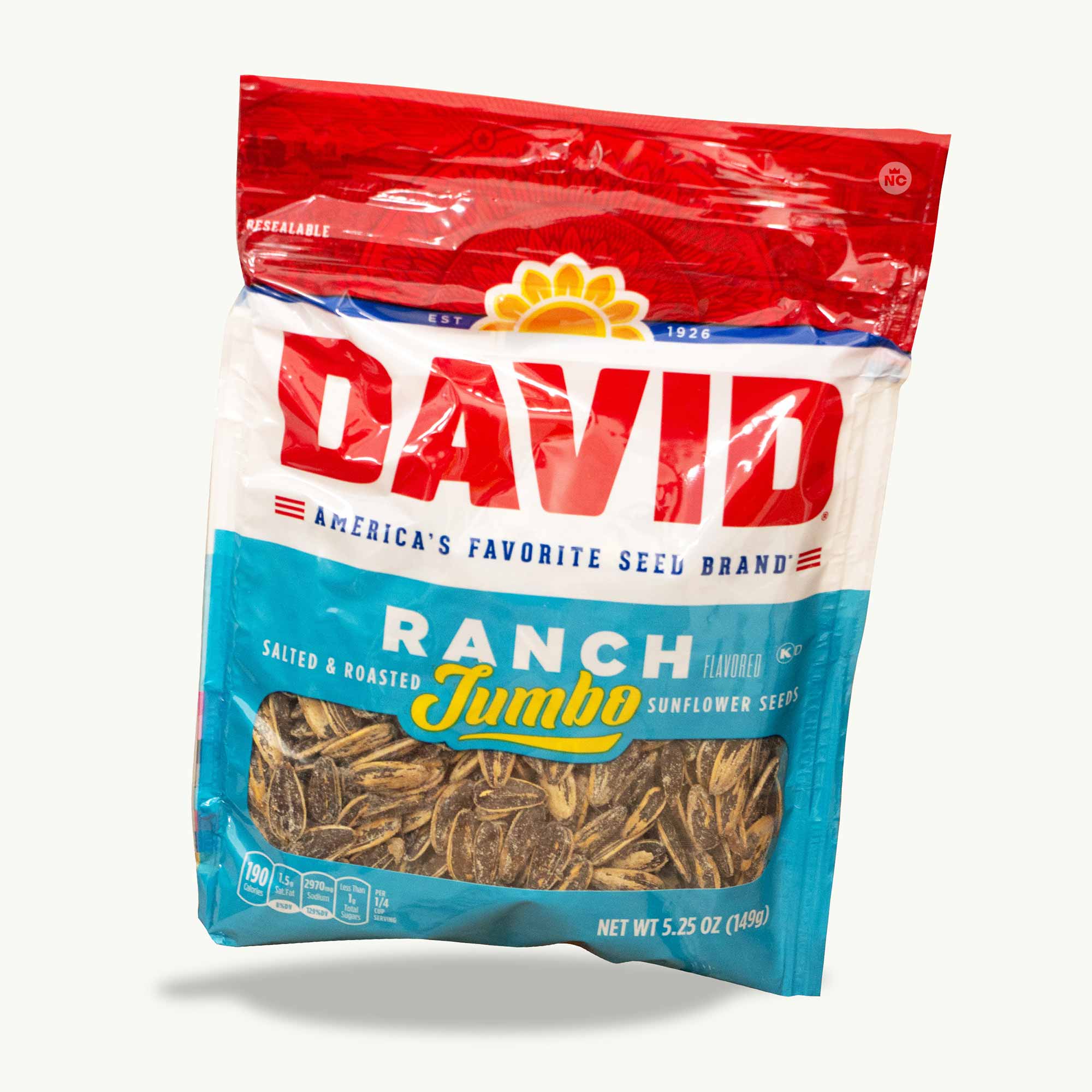 David Ranch Flavored Sunflower Seeds - 5.25 oz