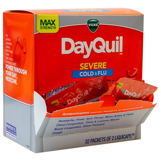 Dayquil severe cold and flue 2 liquid caps