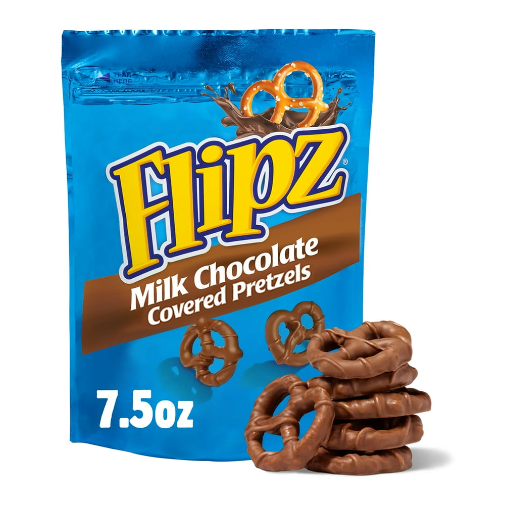 Flipz:Milk Chocolate Covered Pretzels