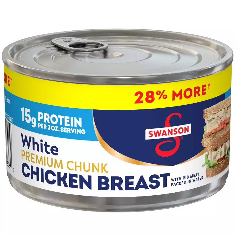Swanson:Premium Chunk White & Dark In Water