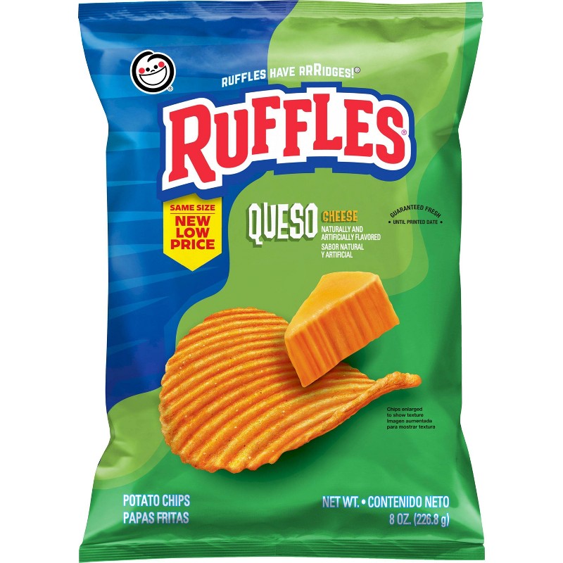 Ruffles Queso Cheese Chips