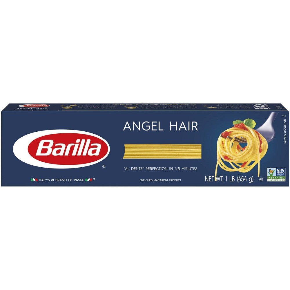 Barilla Angel Hair Capellini Pasta - 16 oz Box