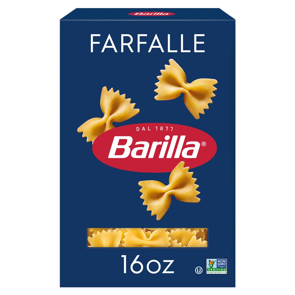 Barilla Farfalle Bow Tie Pasta - 16 oz Box