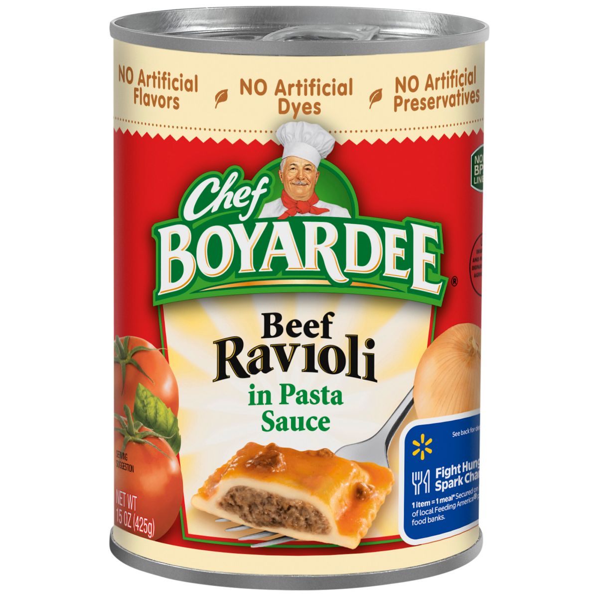 Chef Boyardee Overstuffed Beef in Tomato & Meat Sauce