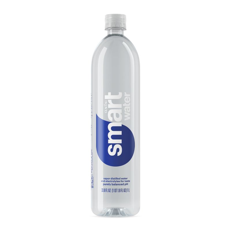 Glaceau Smartwater Vapor Distilled Premium Water - 23.7 fl oz