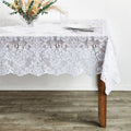 Disposable Plastic Table Cloth Cover - Party Size