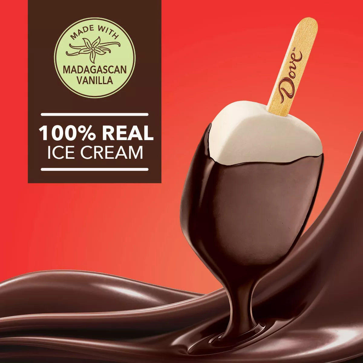 Dove Chocolate and Ice Cream  VANILLA DARK CHOCOLATE