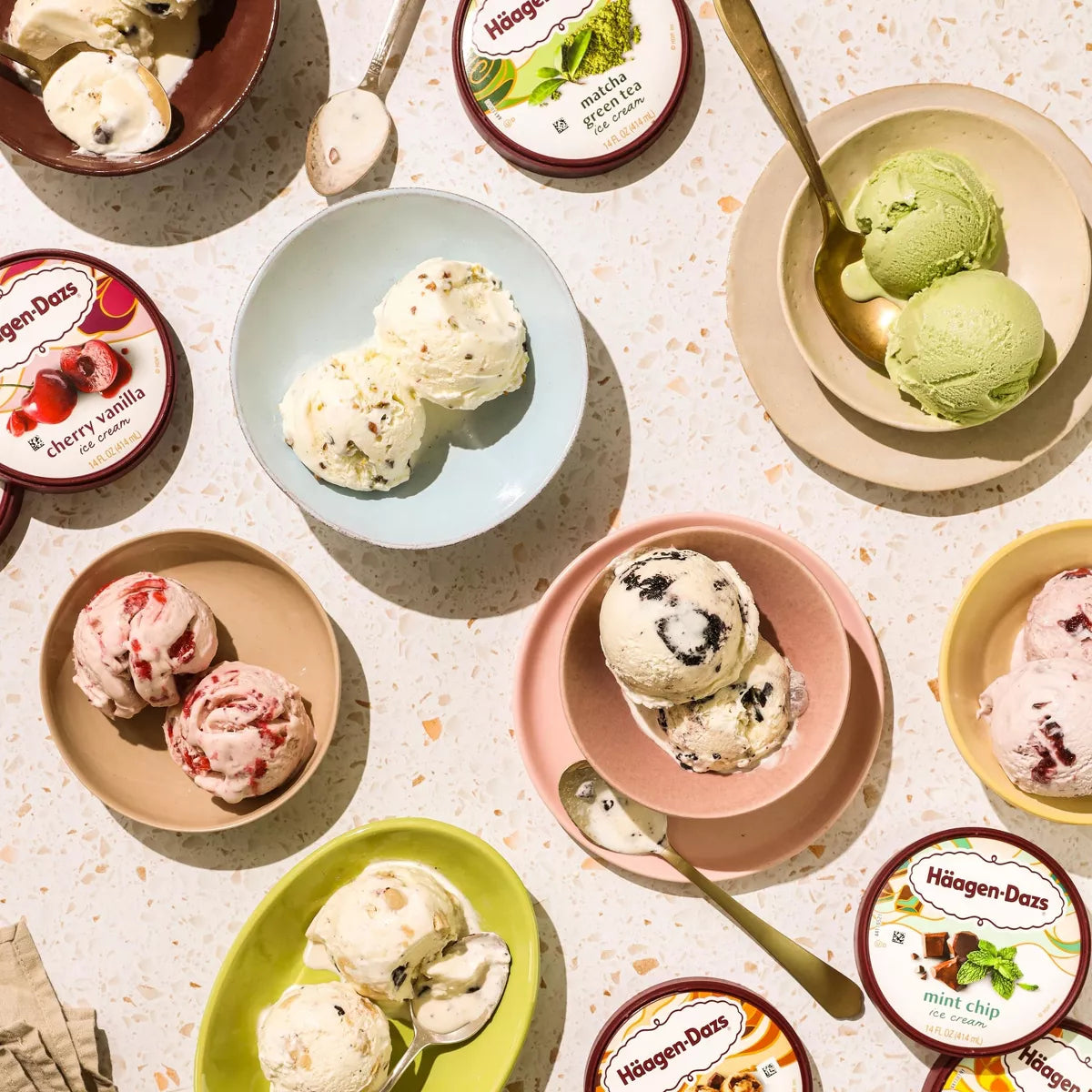 Haagen-Dazs Strawberry Ice Cream - 14oz