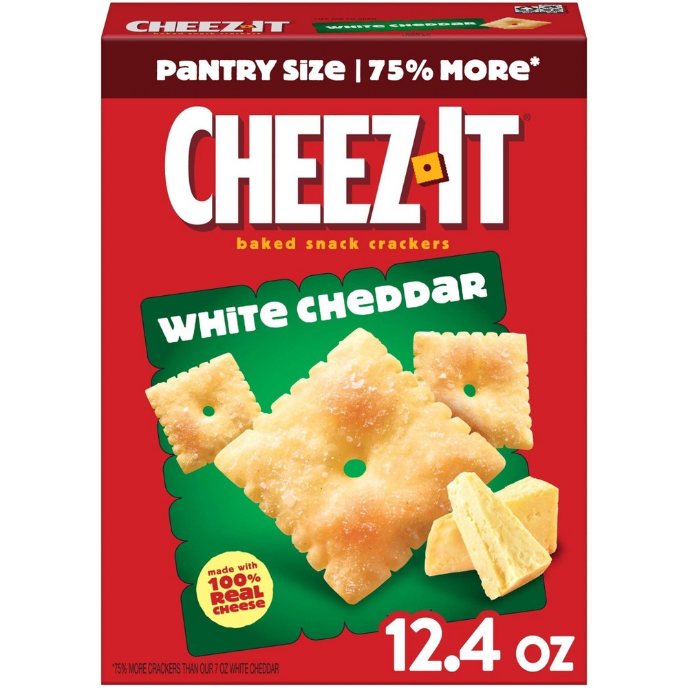 Cheez-It White Cheddar Baked Snack Crackers - 12.4 oz
