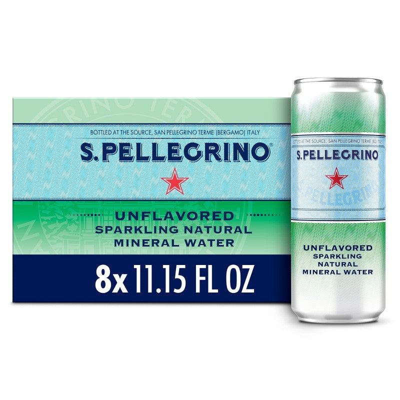 S. Pellegrino:Sparkling Natural Mineral Water