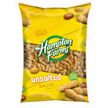 Hampton Farms Unsalted Roasted Peanuts - 10 oz